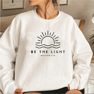 SoulWear™ Be The Light Sweatshirt dylinoshop