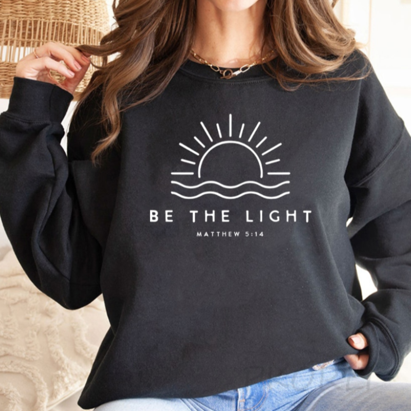 SoulWear™ Be The Light Sweatshirt dylinoshop