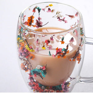 Nature's Elegance Glass Mugs dylinoshop