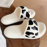 Cute Cow Pattern Slides dylioshop