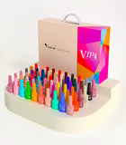 New 60 Fashion Color Gel Polish Kit Vip4 Hema Free Enamel Vernish For Nail Art dylinoshop