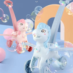 Hand Push Bubble Machine Toy dylinoshop
