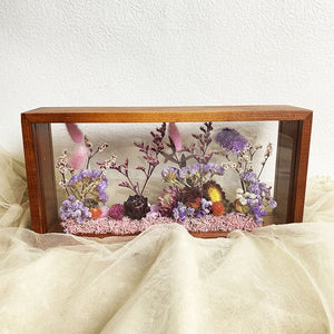 Dried Flower Bouquet with Frame-F-Best Gift for Her/Him Feajoy