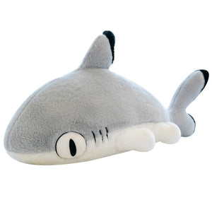 Cute Shark Plush Pillow dylinoshop