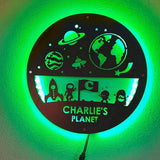 Personalized Space Night light Feajoy