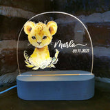 Personalized Baby Night Lamp feajoy
