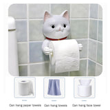 Funny Cat Tissue Holder Feajoy