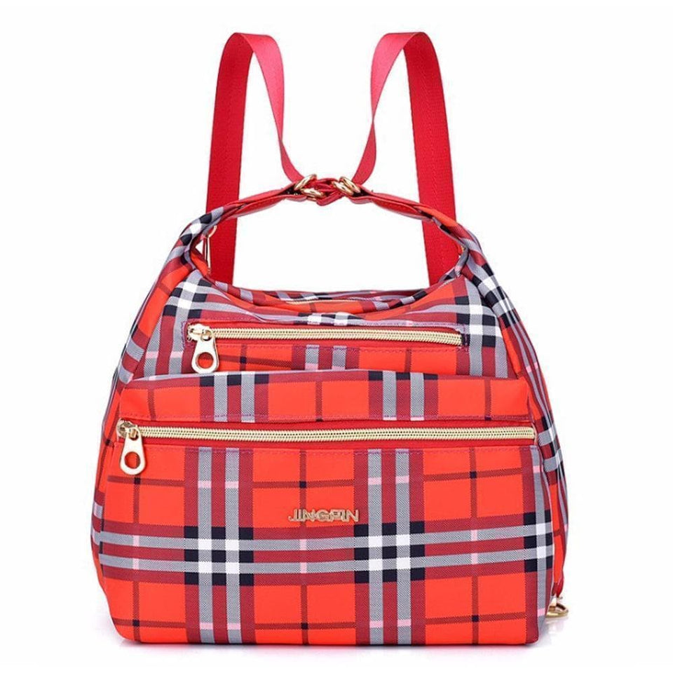 Bag with Double Zippers, Handbag and Shoulder Bag Zimomo