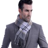 Man Scarf Male Middle-Aged Student dylinoshop