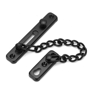 Stainless Steel Strong Security Door Chain Solid Home Safety Guard Lock Catch MRSLM