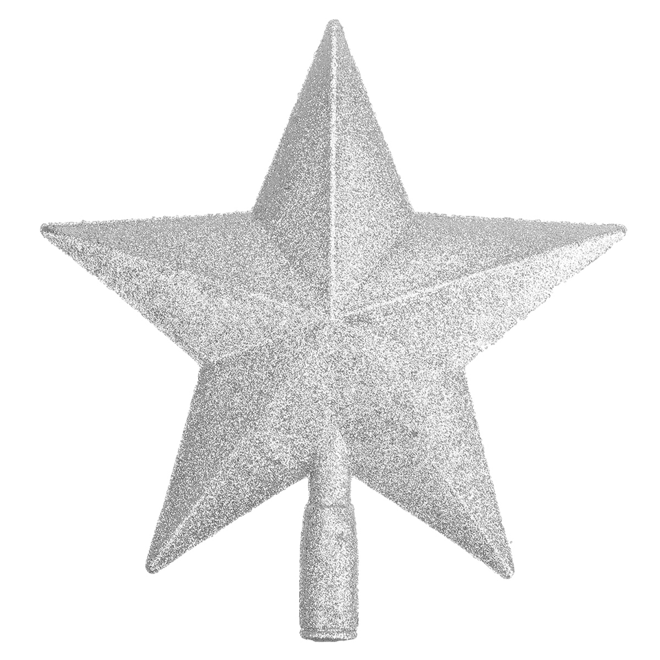 Christmas Tree Top Sparkle Star Glittering Hanging Christmas Tree Topper Decoration Ornaments Home Decor MRSLM