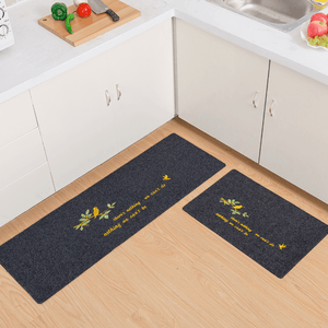 Waterproof Carpet Non Slip Door Floor Carpet Rug Bath Mat Home Kitchen Bathroom MRSLM