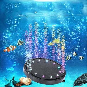 Aquarium Light Decorations LED Underwater Lights Create Colorful Bubbles for Fish Tank MRSLM