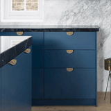 Modern Nordic Minimalist Pull-Hand Leaf Invisible Cabinet Wardrobe Furniture Drawer Handle Ins Wind Zinc Alloy MRSLM