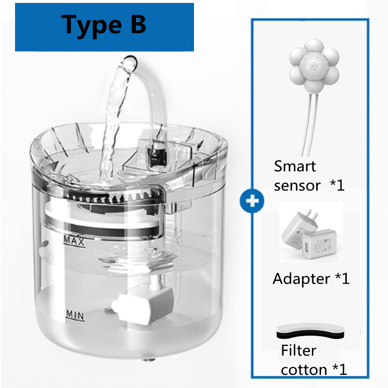 1.8L Pet Water Dispenser Filter Automatic Circulation Water dylinoshop