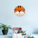 28Cm Animal Mute round Wall Clock Modern Home Living Room Kitchen Watch Decor MRSLM