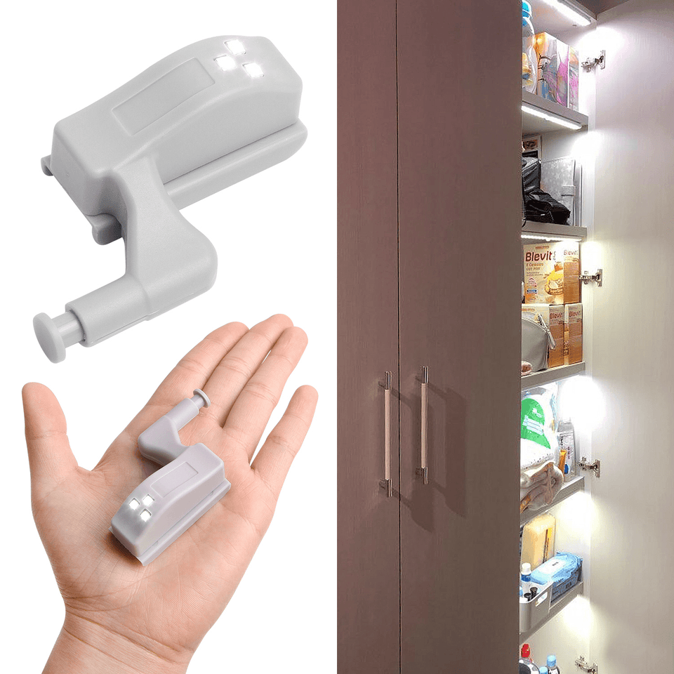 LED Cabinet Light Smart Touch Induction Inner Hinge Lamp Sensor Lights for Bedroom Wardrobe Kitchen Closet Night Lights MRSLM