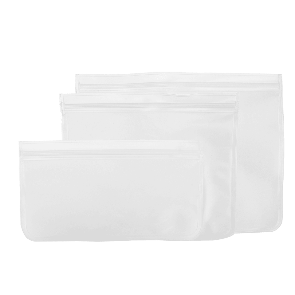 Food Storage Bags Reusable Silicone Containers for Lunch Vegetable Resealable Kitchen Storage Bag MRSLM