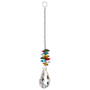 Crystal Lighting Ball Octagonal Ball Pendant Colored Beads DIY Crystal Pendant Pendant Bead Curtain MRSLM