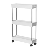 Multi Layer Organizer Gap Shelves for Kitchen Shelf Storage Rack Supplies Racks Slot Shelf with Wheels for Kitchen Storage Tools MRSLM