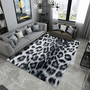 Anti-Slip Animal Fur Pattern Tatami Carpet Rug Living Room Bedroom Floor Mats MRSLM