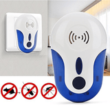HP-102 Electronic Indoor Ultrasonic Plug in LED Safe anti Mosquito Insect Pests Control MRSLM