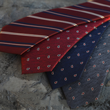 Business Casual Men'S 7Cm Striped Suit Formal Tie dylinoshop