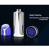 Portable USB Rechargable Hydrogens Rich Water Ionizer Maker Bottle Cup H2 USB Cable MRSLM