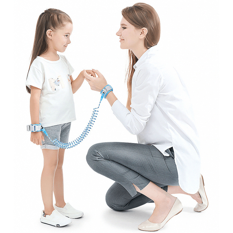 Child anti Lost Device Kid Anti-Lost Safety Leash Wrist Link Strap Rein Traction Rope 1.5/2/2.5M MRSLM