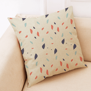Honana Colorful Flower Creative Pattern Pillow Case Cotton Linen Throw Cushion Cover Car Home Sofa Decorative Pillowcase MRSLM