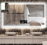 YIKOLA Bathroom Mirror with LED 3 Lighting Modes Defog Function Touch Control Makeup Mirror MRSLM