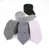 Men'S Neckties Wholesale Super Narrow Spot Imitation Wool 6Cm dylinoshop