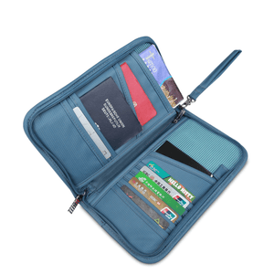 BUBM THZ-SL Travel Passport Holder Documents Organizer Money ID Card Cover Wallet Cash Pouch MRSLM