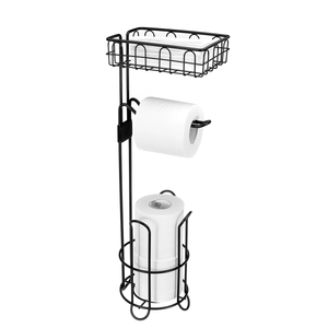 Toilet Paper Towel Storage Stand Organizer Rack Bathroom Vertical Roll Holder Shelf MRSLM