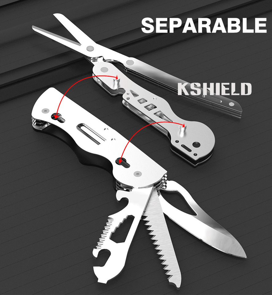 K-7375 Multifunction EDC Folding Gear Knife Multitool Survive Pocket Mini Portable Knife Fruit Cutter for Outdoor Camp Tool MRSLM