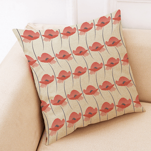 Honana Colorful Flower Creative Pattern Pillow Case Cotton Linen Throw Cushion Cover Car Home Sofa Decorative Pillowcase MRSLM