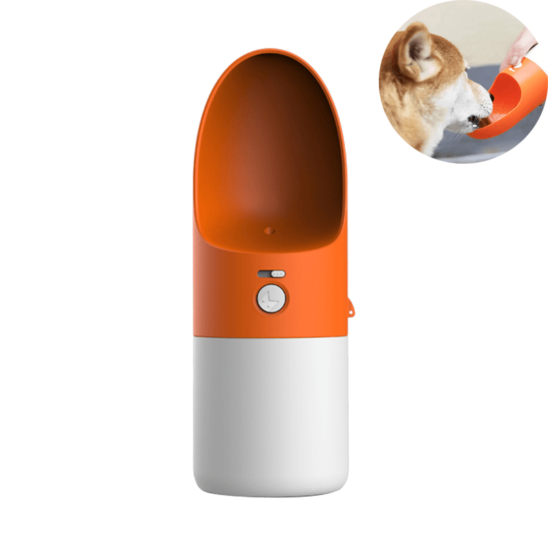 Moestar Pet Water Cup 270Ml Portable One-Button Lock Dog Cat Outdoor Fashion Travel Water Bottle Dispenser From MRSLM