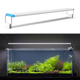 18-48CM Fish Tank Lamp Aquarium LED Lighting with Extendable Brackets White and Blue Leds Fits for Aquarium dylinoshop