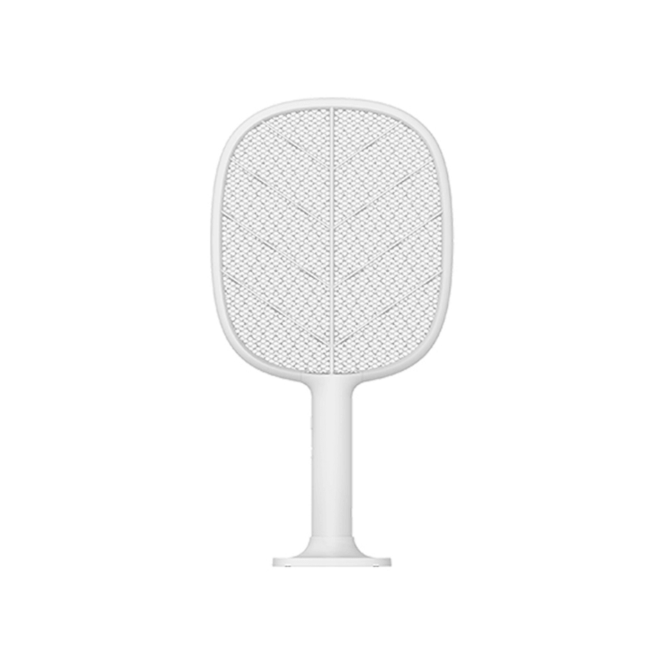 Solove Electric Mosquito Swatter 3-Layer Net USB Rechargable Insect Bug Fly Mosquito Killer with Stander Safty Lock for Children Protection MRSLM