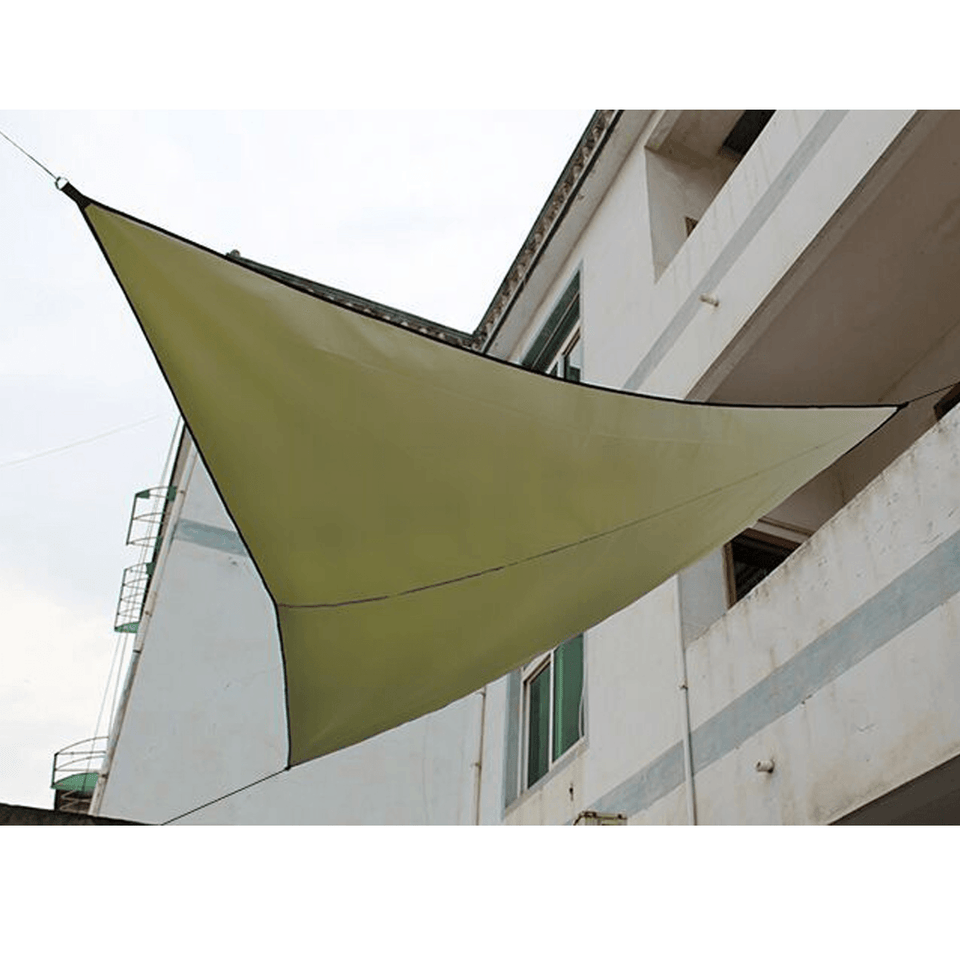 Sun Shade Sail Waterproof 420D Oxford Polyester Canopy Cover Awning Outdoor Anti-Uv Protection MRSLM