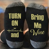 Casual Cotton Tube Socks with Buzzword Letters dylinoshop
