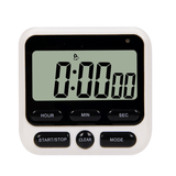 Minleaf ML-KT01 Digital Kitchen Timer Home LCD Screen Square Cooking Count up Countdown Alarm Sleep Stopwatch MRSLM