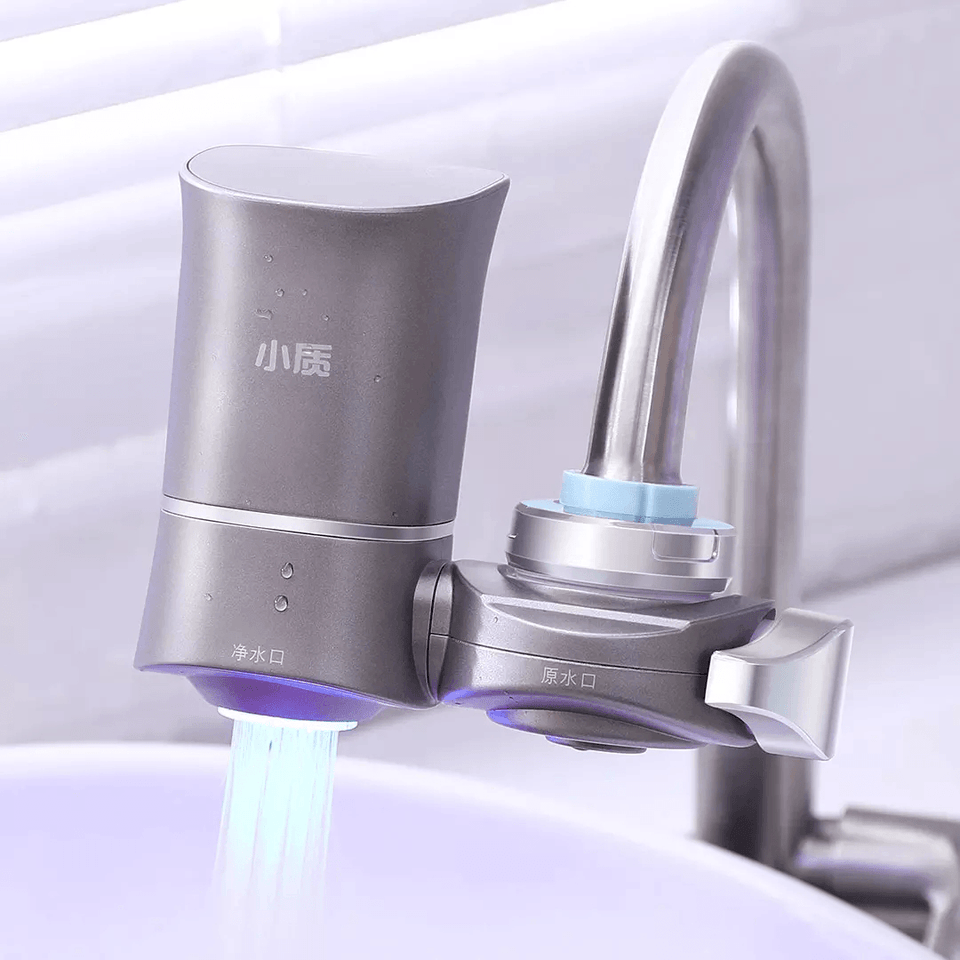 XIAOZHI Sterilization Faucet Water Filter UV Sterilization 6-Stage Faucet Water Purifier Easy Installation Tap Water Filter for Kitchen Sink MRSLM