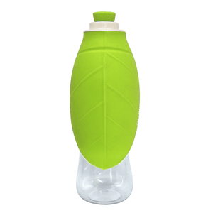 650Ml Sport Portable Leaf Pet Dog Water Bottle Expandable Silicone Travel Dog Bottles Bowl for Puppy Cat MRSLM