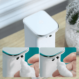 280ML Auto IR Inductive Touchless Foaming Liquid Soap Dispenser IPX4 Waterproof 0.25S Quick Sensing Hand Sanitizer Bubble Washer MRSLM