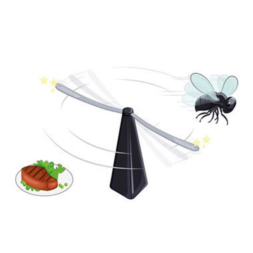 Automatic USB Electric Mosquito Fly Bugs Repellent Fan Portable Food Protector Desk Fan with Long Blades MRSLM