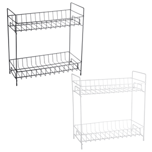 Kitchen Storage Rack Shelf Space Saving for Home Cabinets Storage Organizer Adjustable Shelf Holders MRSLM