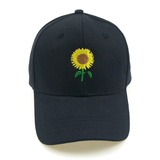 Hot Sunflower Embroidered Baseball Cap dylinoshop