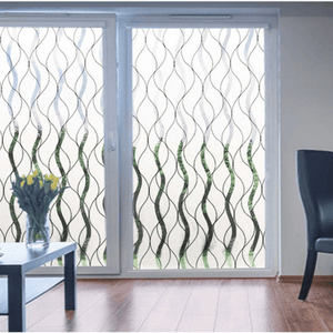 Frosted Window Film PVC Glass Film Sticker Heat Resistant Privacy Home Decoration MRSLM