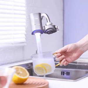 XIAOZHI Sterilization Faucet Water Filter UV Sterilization 6-Stage Faucet Water Purifier Easy Installation Tap Water Filter for Kitchen Sink MRSLM